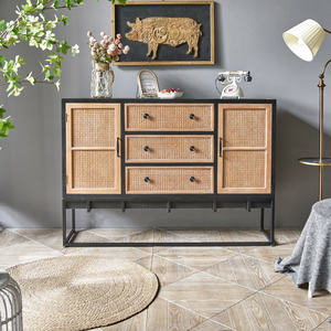 חדשן חדר אוכל מודרני חדר אוכל חדר שינה רטרו מסעדה עץ, חדר אוכל סלון - Product Image 1