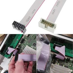 Câble d'extension IDC YINETTECH 10 broches, double rangée, mâle vers femelle, connecteur plat à ruban pas de 2,54 mm pour adaptateurs D-Sub - Product Image 3