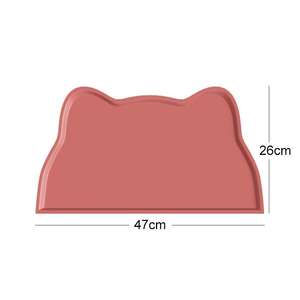 Tapis d'alimentation pour animaux <span class=keywords><strong>de</strong></span> compagnie en silicone extra large, antidérapant, imperméable, plateau pour nourriture pour <span class=keywords><strong>chat</strong></span> et chien, sous-plat - Product Image 6