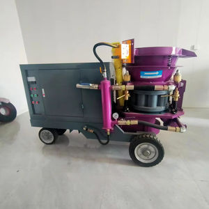 ماكينة رش الخرسانة الرطبة الجافة للوحة المطاطية المتينة والغبار الصغيرة المستخدمة على نطاق واسع/ماكينة الخرسانة المرشوطة/ماكينة الخرسانة المرشوطة - Product Image 1