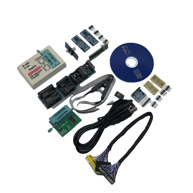 EZP2023+ High-Speed SPI FLASH Programmer Essential Diagnostic Tool   24/25/93 Bios 25T80