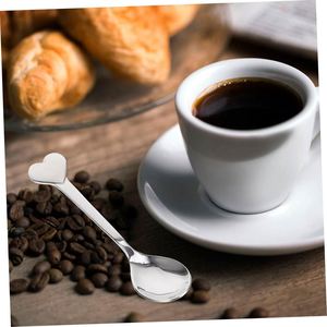 Ensemble de cuillères et fourchettes à dessert en forme de cœur, adaptés aux enfants, idéal pour les fêtes et les cadeaux - Product Image 3