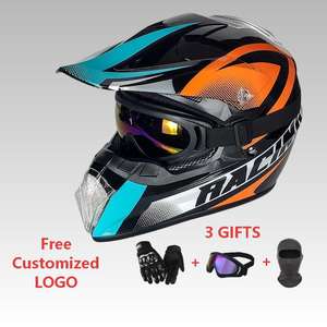 <span class=keywords><strong>หมวก</strong></span><span class=keywords><strong>กัน</strong></span><span class=keywords><strong>น็อค</strong></span>มอเตอร์ครอสและออฟโรด ราคาสุดคุ้ม ได้รับการรับรองมาตรฐาน DOT พร้อมของแถม 3 ชิ้น ปกป้องอย่างเหนือชั้นสำหรับการผจญภัยบนทางลาดชันและทางวิบาก - Product Image 2