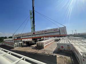 सीएनजी टैंक लंबी ट्यूब ट्रेलर मोबाइल गैस स्टेशन के लिए कारखाने से थोक मूल्य के साथ - Product Image 4