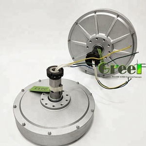 Alternateur à axe vertical, 2 kW, 180 tr/min, aimant de type disque sans noyau - Product Image 2
