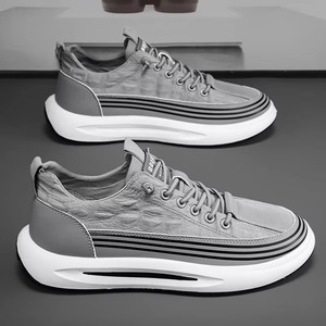 Zapatos Casuales para Hombre con Cordones, Malla Transpirable, Cómodos para Caminar, con Aumento de Altura, para Primavera y Otoño - Product Image 4