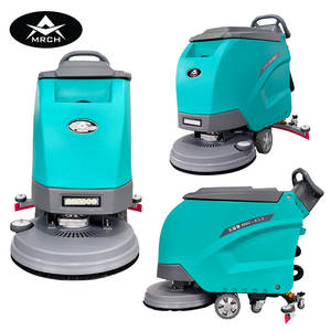 Machine à balayer les sols en marbre et en ardoise électrique 24V à double disque Nouveau dispositif de <span class=keywords><strong>nettoyage</strong></span> de type poussoir pour le polissage des carreaux - Product Image 2