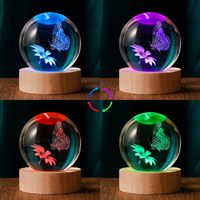 Boule de cristal K9, sphère vierge compatible avec diverses machines de gravure laser, personnalisable