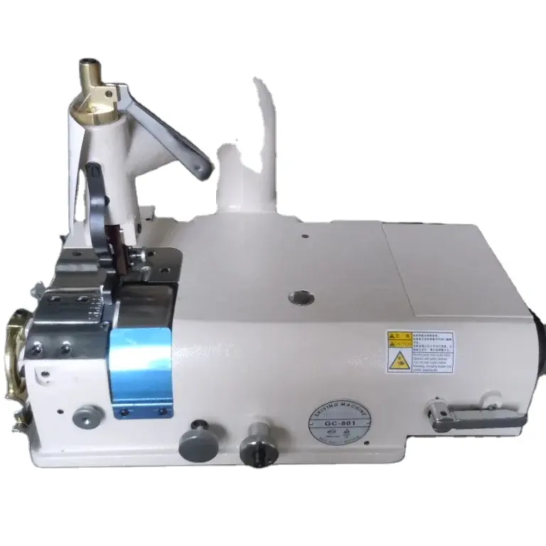 801 Leather Skiving Machine with Circular Knife Industrial Sewing Machine used for leather shoes