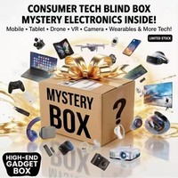 5-piece Digital Mystery Box Mystery Blind Box 2026 Hot Sale 3C Electronics with Smart Watch Speaker Game Console Set Gift