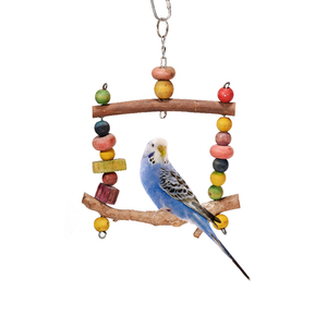 <strong>Bird</strong> Toys for Conures with Colorful <strong>Ladder</strong> Hammock,Chew Toys, Colors of Wood <strong>Ladder</strong> - Product Image 3