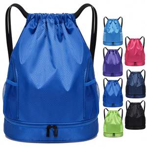 Bolsa Deportiva de Viaje con Logotipo Personalizado, Mochila con Cordón para Baloncesto, Fútbol, Natación y Entrenamiento - Product Image 1