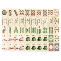 Juego de Fichas de Mahjong Americano Funfun the Golden Harvest Tiles para 4 Jugadores, en Existencia, Listo para Enviar |   Juego de Mahjong de Lujo