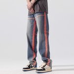 Stile Casual Hip Hop in Denim da <span class=keywords><strong>uomo</strong></span>, per tutte le stagioni - Product Image 5