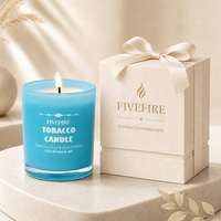 Boîte-cadeau de luxe en cire de soja parfumée à marque privée pour cadeau de mariage, fournisseur OEM en gros