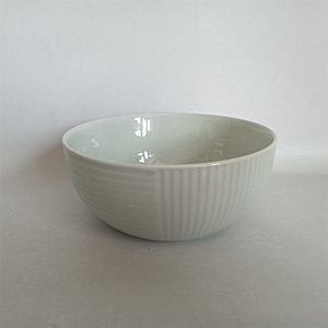 Service de table en porcelaine blanche Arita <span class=keywords><strong>Rak</strong></span> gaufrée, avec garantie commerciale, en céramique, portable et en stock - Product Image 5
