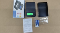 Balance de précision numérique pour bijoux, écran LCD, mini balance de poche numérique portable, poids 500g