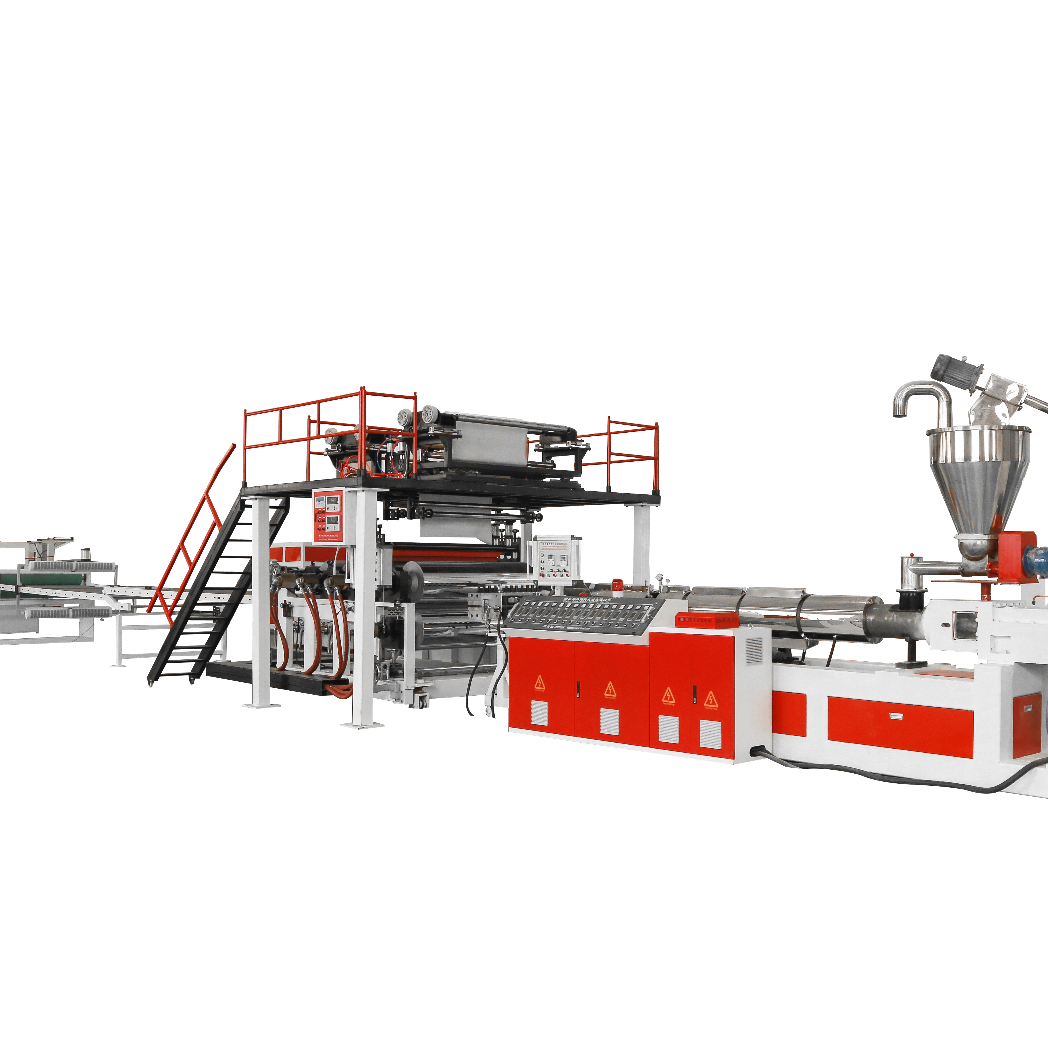 Линия по производству каменных пластиковых напольных листов из пвх