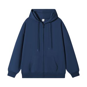 Sudadera con Capucha para Mujer, 350GSM, Gruesa, para Fitness, Otoño Invierno, Estilo Urbano, Básica, Holgada, con Cierre, Ligera y Transpirable - Product Image 2