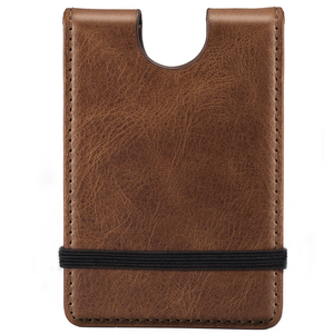 Porte-cartes de crédit en cuir fin de luxe pour homme, modèle A sans fermeture, vente en gros d'usine <span class=keywords><strong>Aaron</strong></span>/OEM, fabriqué en Chine - Product Image 3