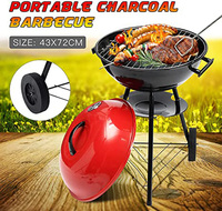 Dropshipping Barbecue au charbon de bois portable Original Kettle 17 pouces pour pique-nique et camping