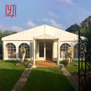 Tentes de réception de mariage grandes et économiques 10x40m 20x30m avec doublure et décoration - Product Image 1