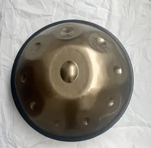 Rahmen-Trommel-Handpan-Instrument Stahlzunge-Trommel 10 Noten Handpan 440 432hz