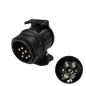 Chất lượng cao 12V 7 Pin Trailer FT-008F ổ cắm <span class=keywords><strong>Adapter</strong></span> - Product Image 1