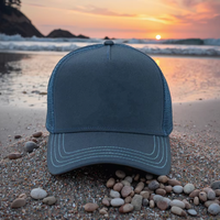 Gorra Trucker de Malla de Algodón Personalizada de Alta Calidad con Nuevo Logotipo Bordado y Diseño Transpirable con Logotipo Serigrafiado