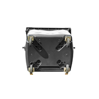 Conteneur à déchets extérieur en plastique HDPE 1100L avec couvercles, robuste, 4 roues, écologique, pour achat en gros - Fournisseur de bacs à déchets