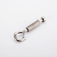 Vente directe du fabricant Pince à câble en laiton de haute qualité avec crochet pour lampe suspendue