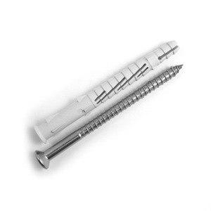 Pasador de nailon con borde desbarbado 8AG0010 SKU Aleación de zinc A4 TPS Tornillo 7x205 Tornillo de PE Embalaje en caja Tamaño 10x20 0/130 - Product Image 1