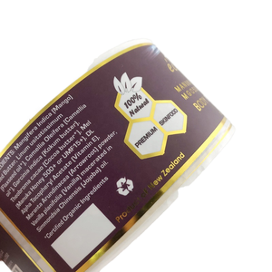 OEM Tùy Chỉnh In Ấn Nhãn Cho Mật Ong Jar, Tự Kết Dính Thực Phẩm Không Thấm Nước Nhãn Dán - Product Image 2