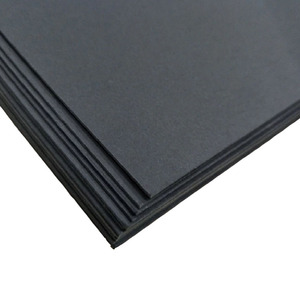 Black Luxury Packaging Bag Black Recycled Wood Pulp Cardboard <b>Paper</b> - Product Image 6