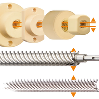 T8 T10 T12 T14 T16 T20 304 acier inoxydable CNC actionneur linéaire vis à billes filetage trapézoïdal vis à billes avec personnaliser