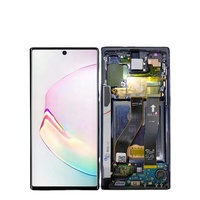 Venta al por mayor de fábrica Original Super AMOLED pantalla LCD para Samsung Galaxy Note 10 N970 marco LCD montaje de pantalla táctil