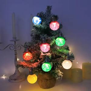 Lampe d'ornement d'arbre de Noël à piles décoration intérieure et extérieure lumières IP44 ampoule LED veilleuse vente en gros - Product Image 2