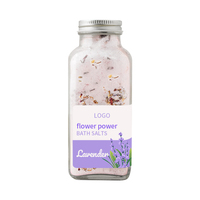 Sel de bain de l'himalaya, lavande, jasmin, Rose, sel de bain à fleurs