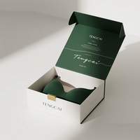 Boîtes de lingerie de luxe pour femmes - Emballage cadeau personnalisé en carton ondulé avec laminage mat et gaufrage, recyclable pour soutiens-gorge et sous-vêtements