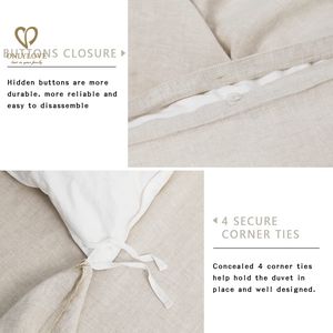 Ropa de cama cómoda/suave, gran oferta, real 5 star hotel, estilo liso, Oliva 100%, juego de sábanas - Product Image 6