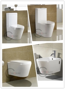 WC suspendu en céramique sans bride, blanc, 180 mm, petit modèle, prix usine - Product Image 6