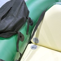 Bateau de pêche gonflable flottant, en PVC laminé 0,7 mm, tissu maillé léger, pour rivières, lacs, surf, plongée