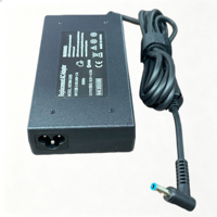 Adaptateur d'alimentation pour ordinateur portable 120W 19.5V 6.15A Slim 4.5*3.0mm avec embout bleu compatible avec OMEN 15 ENVY 15 Notebook