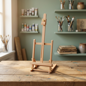 Wood Painting Easel Adjustable <b>Desktop</b> <b>Stand</b> For Sketching Art Display - Product Image 1