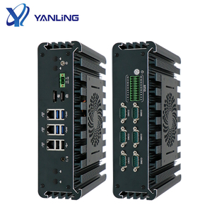 Elección de los compradores repetidos Quad Core 8 hilos 2,8 <span class=keywords><strong>GHz</strong></span> Turbo 4,7 <span class=keywords><strong>GHz</strong></span> 12MB caché IBOX computadora AMI UEFI BIOS embedd PC - Product Image 3