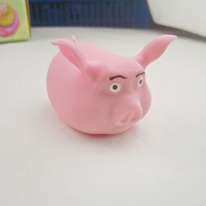 Rose Piggy Silicone Enfants Jouet Espace Sable Rempli <span class=keywords><strong>De</strong></span> Sable Ver Qui Peut Être Torsadé Récupère Pour La Décoration <span class=keywords><strong>De</strong></span> Bureau - Product Image 2