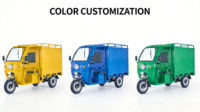 Tricycle de livraison de marchandises haute puissance personnalisable, article populaire en direct d'usine, idéal pour le chargement, le déchargement et la livraison de colis par les coursiers