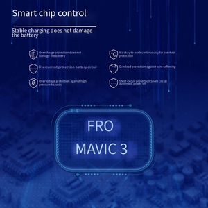 Cargador compatible con DJI Mavic 3/Pro, accesorio multifuncional de gran capacidad para gestión de baterías y carga rápida - Product Image 5