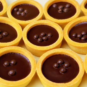 Tartaletas de Galleta con Relleno de Chocolate Compuesto + Base para Hornear con Perlas Personalizable - Product Image 2