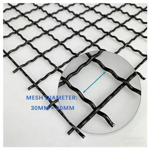 Mangaanstaal zeef trommelzeef staaldraadgaas aggregaat trilzeef filterzeef 8mm draaddiameter geweven draadgaas - Product Image 4